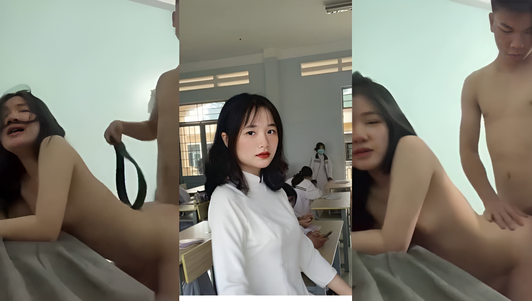 Em sinh viên và bạn trai.....
